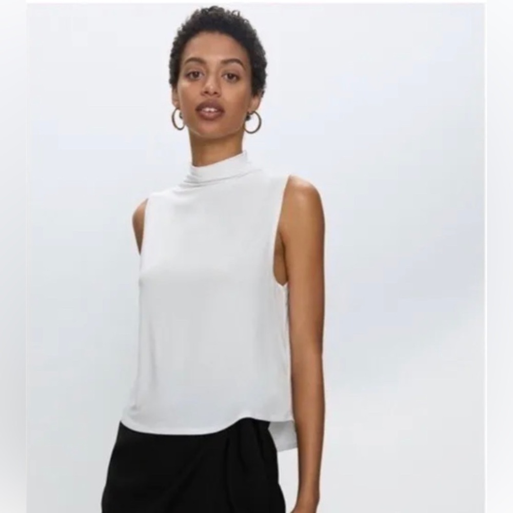 Babaton Vince turtle neck tank- Size L